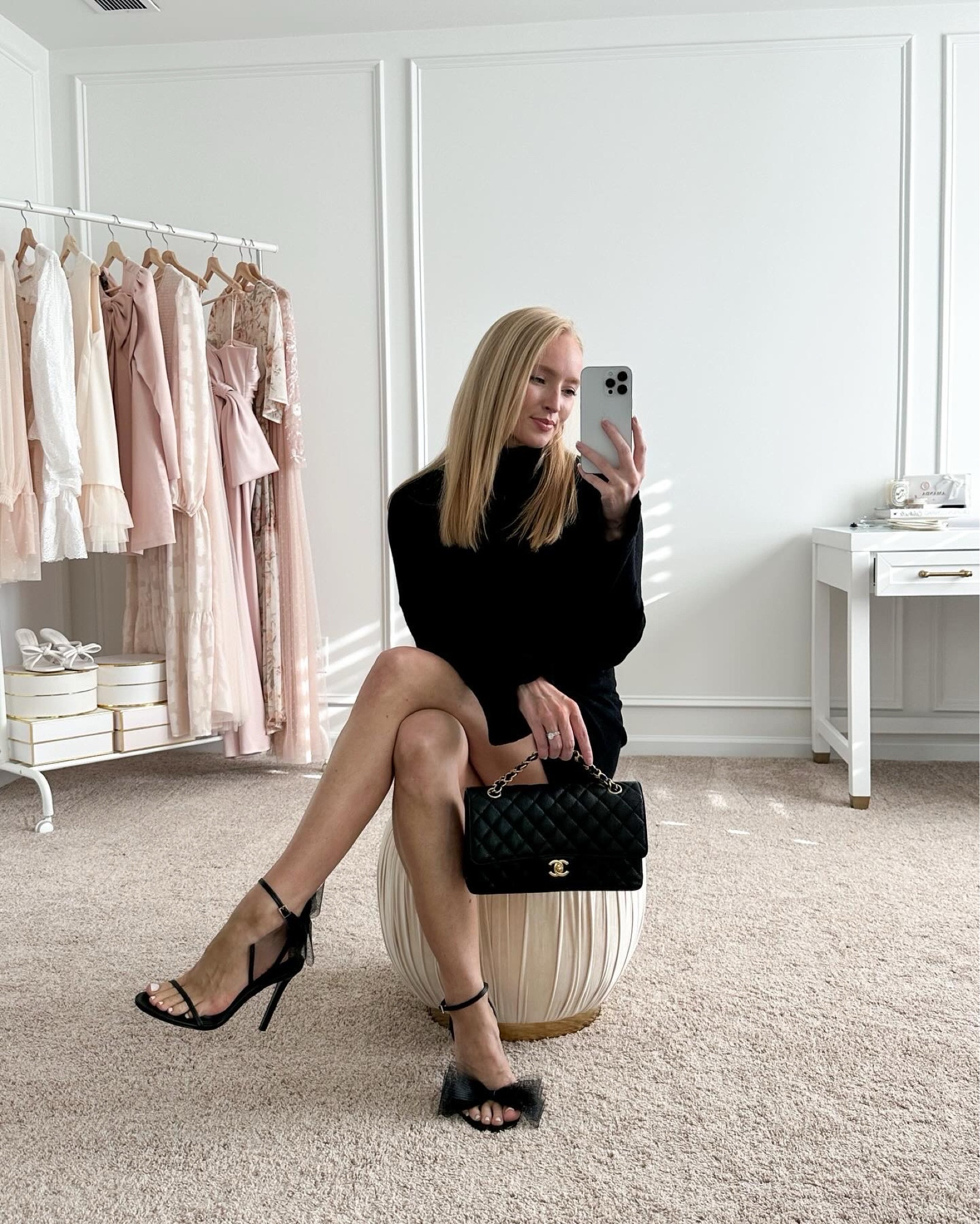 Dressy holiday outfit! Revolve finds // date night // girls night out // party // wedding guest shoes // holiday looks 


#LTKHoliday #LTKParties #LTKSeasonal