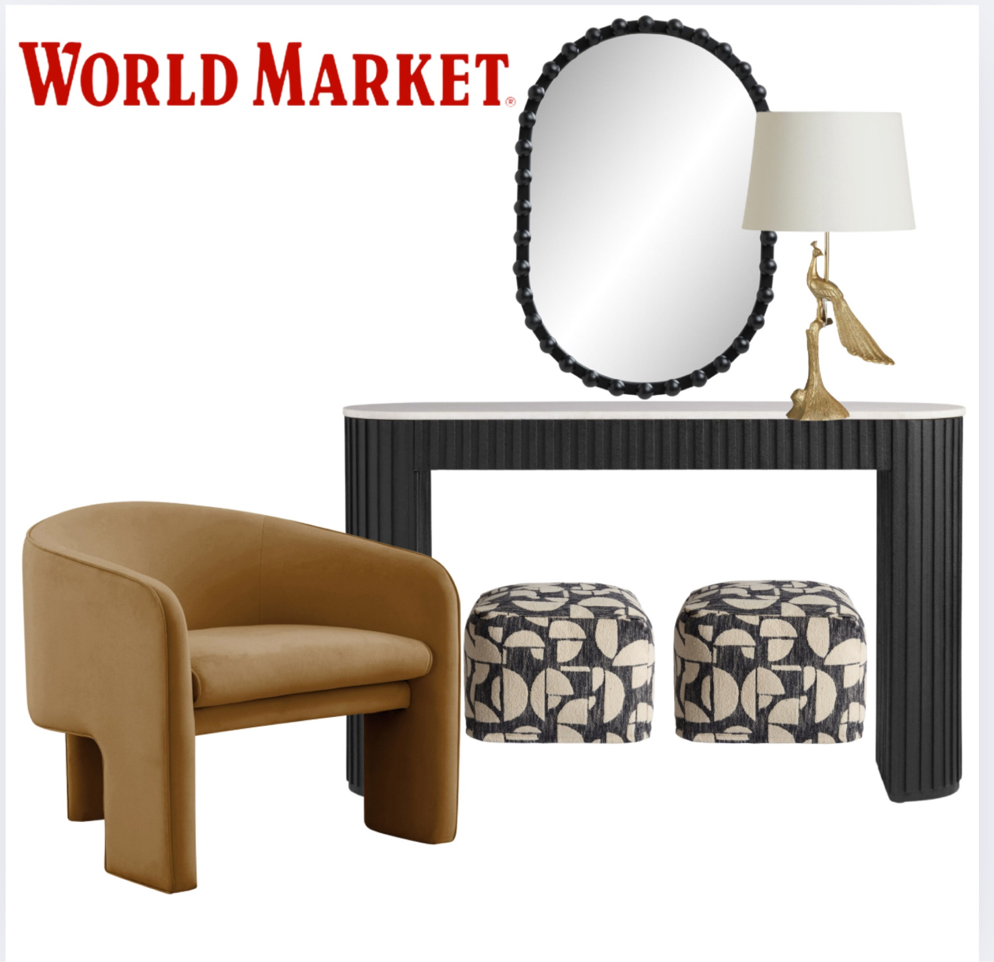 Decorating a small space all from World Market! #consoledecor #worldmarket #moderndecor

#LTKsalealert #LTKhome #LTKstyletip