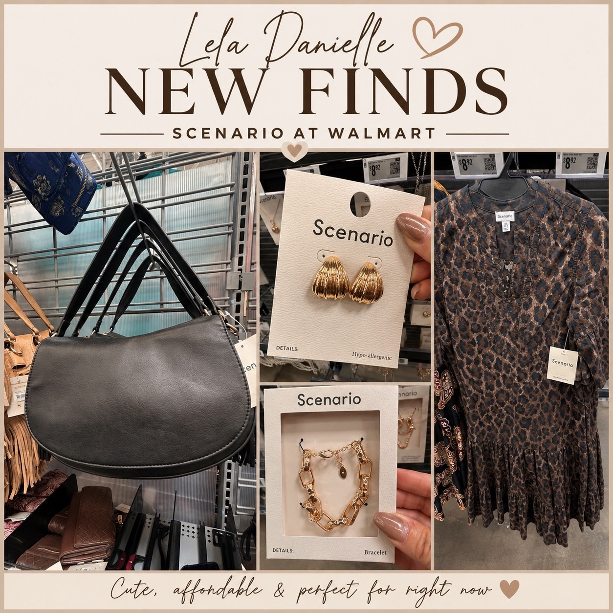 Hey girl… I found these pieces at Walmart and had to share them with you! The dress to the bag to the vintage style earrings is a yes! Ok… go order, I’ll call you later🤎🍁

#LTKdayinmylife #LTKgrwm #LTKootd