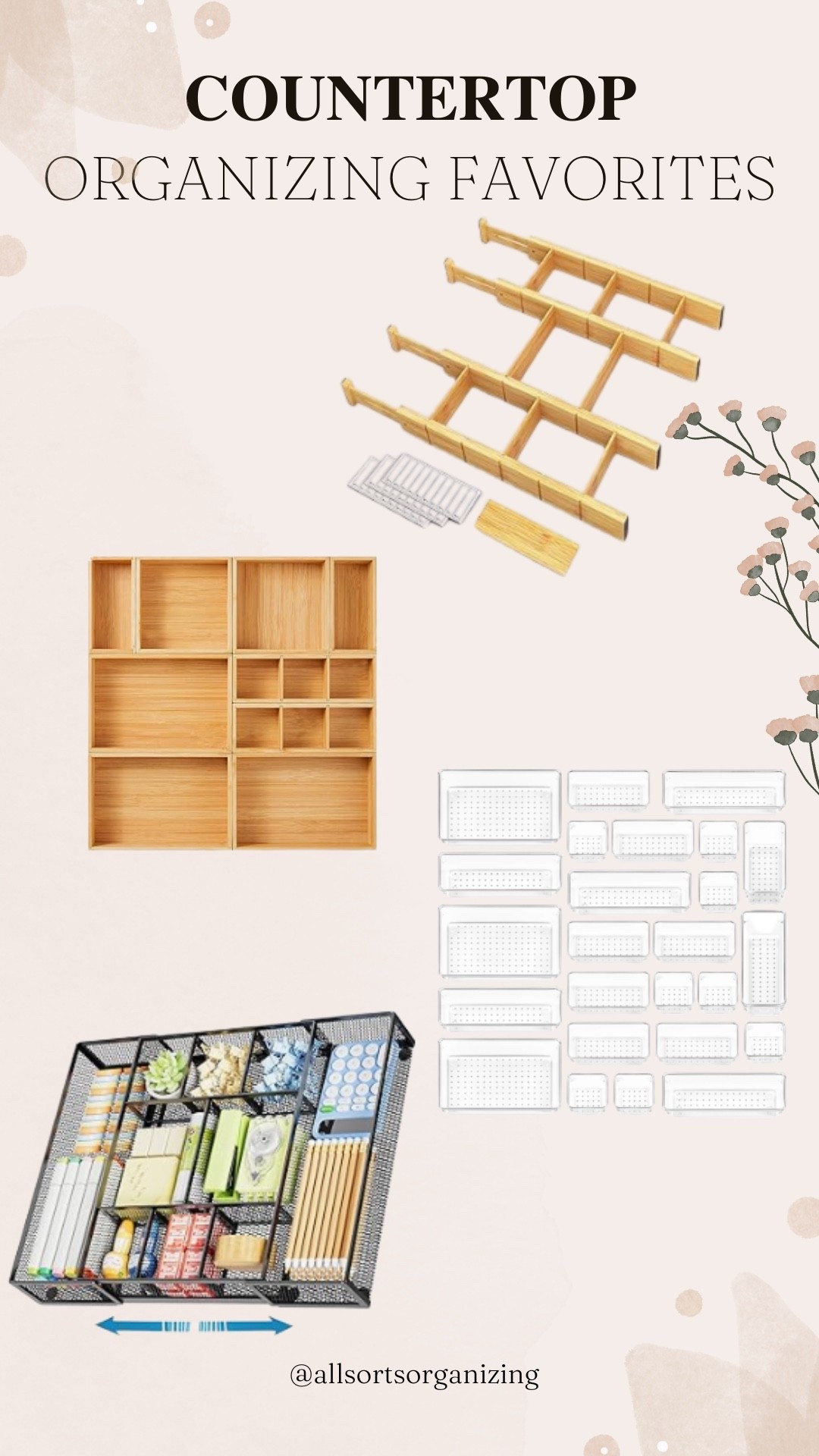 Great options to get your junk drawer organized! 

#LTKFamily #LTKHome #LTKFindsUnder50