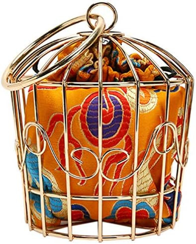 VALICLUD Ethnic Style Crossbody Purse Shoulder Bags Wedding Evening Clutch Handbag Iron Hollow Ou... | Amazon (US)