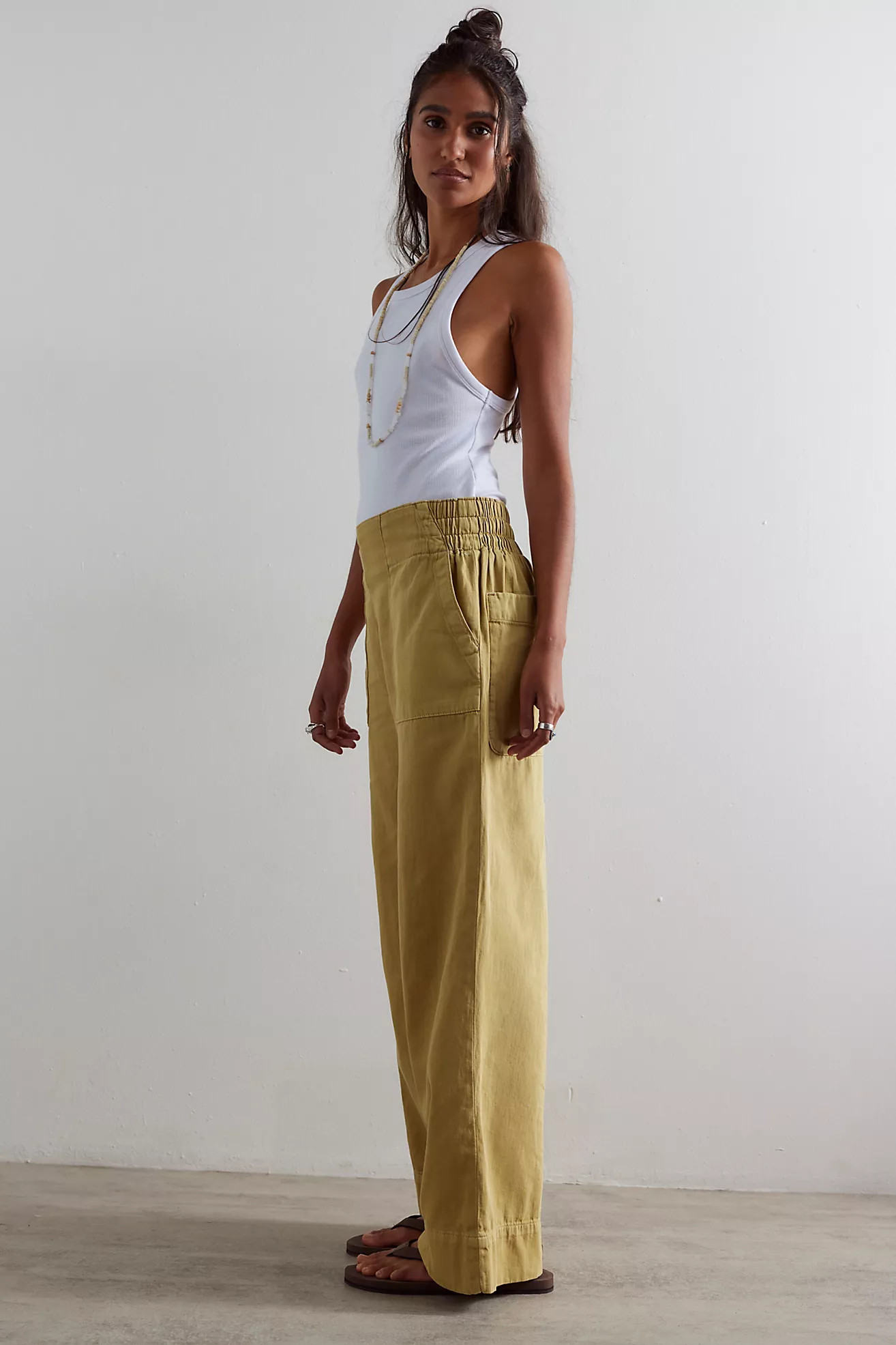 We The Free Breezy Denim Pull-On Jeans | Free People (Global - UK&FR Excluded)