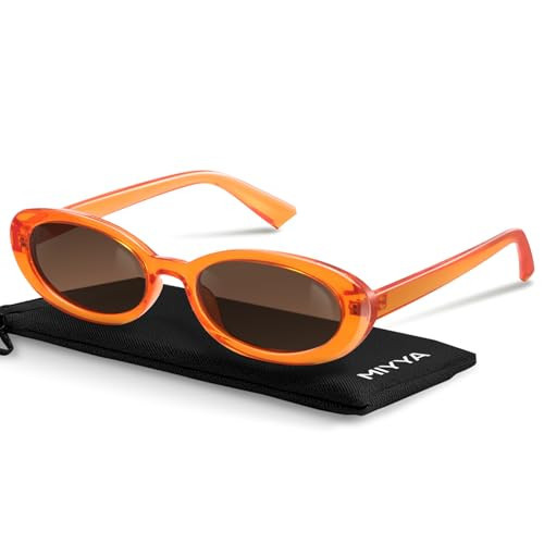miyya Old Money Polarized Oval Sunglasses – 2025 Edition, UV400 Protection, Feather-Light Fit & Trendy Colors | Amazon (US)