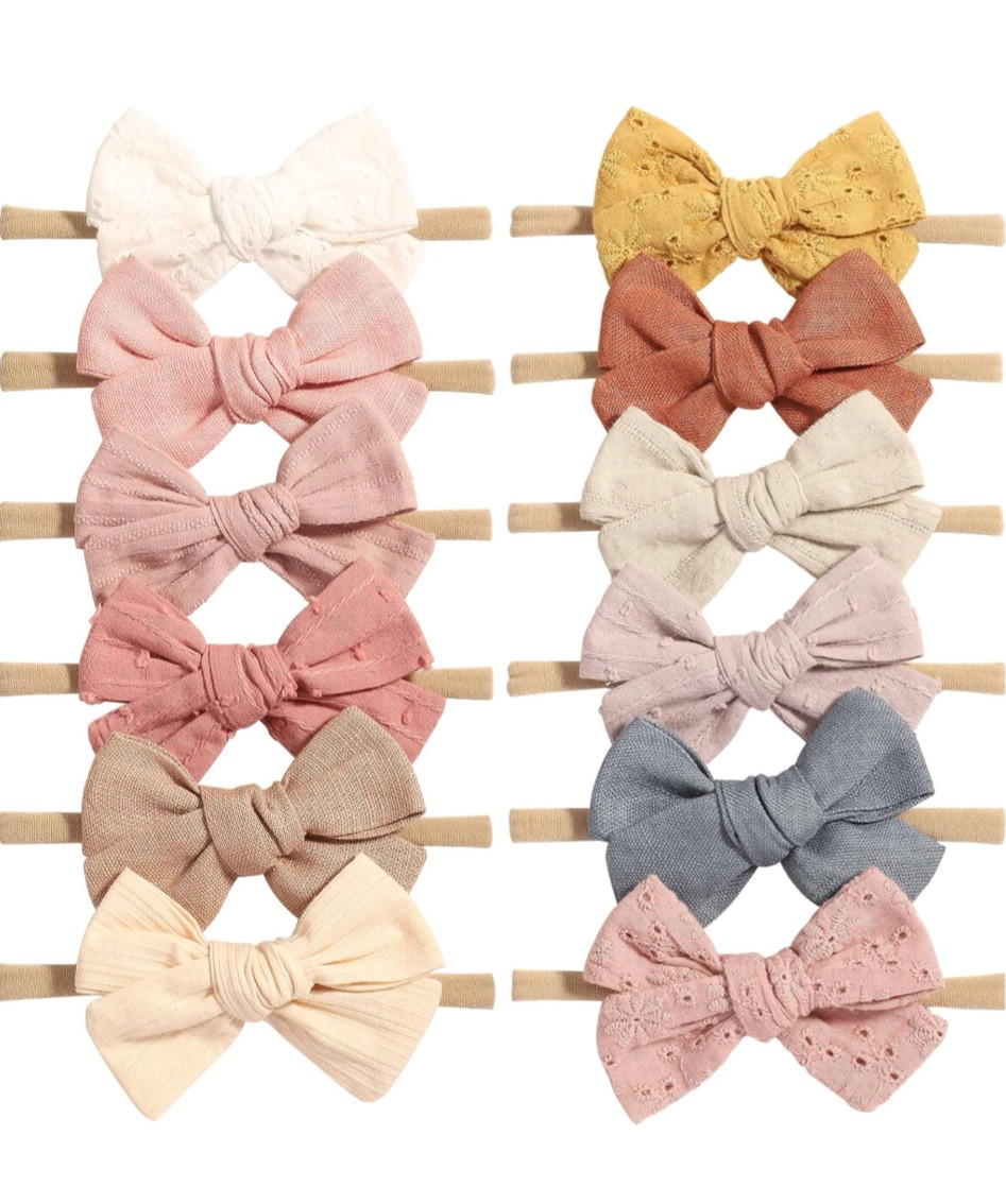 My favorite baby girl hair bows! Headband bows! 

#LTKbaby #LTKfindsunder50