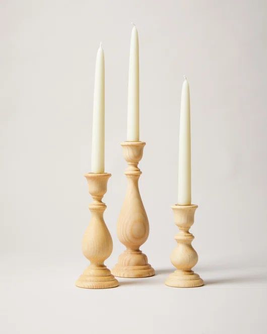 Essex Wood Candlestick | Wayfair North America