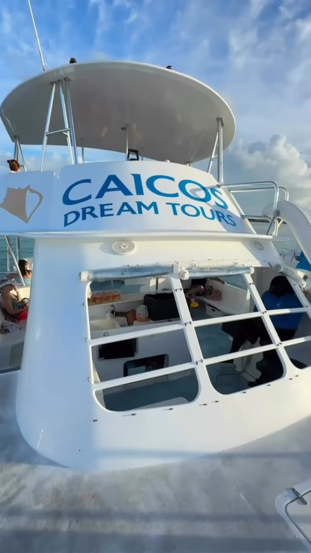 Catamaran Cruise to Iguana Island🦎
📍TURKS & CAICOS

The captain said “I-guana be something you never i-guana forget” 😂 And he was right! 

This excursion was amazing! We sailed across the crystal clear waters of Providenciales on a lively catamaran including drinks & snacks. The boat had a diving board & slide for water adventures - snorkeling available through the coral reefs. We experienced an up-close encounter with the endangered rock iguanas at Little Water Cay and some got to see live conch right out of the shell! Our tour ended with a cruise back as we watched the sun set. So beautiful. I highly recommend!

🚨Save this for your next trip to Turks & Caicos!

#LTKvlog #LTKTravel #LTKHoliday