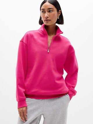 Forever Fleece 1/4 Zip Sweatshirt | Athleta