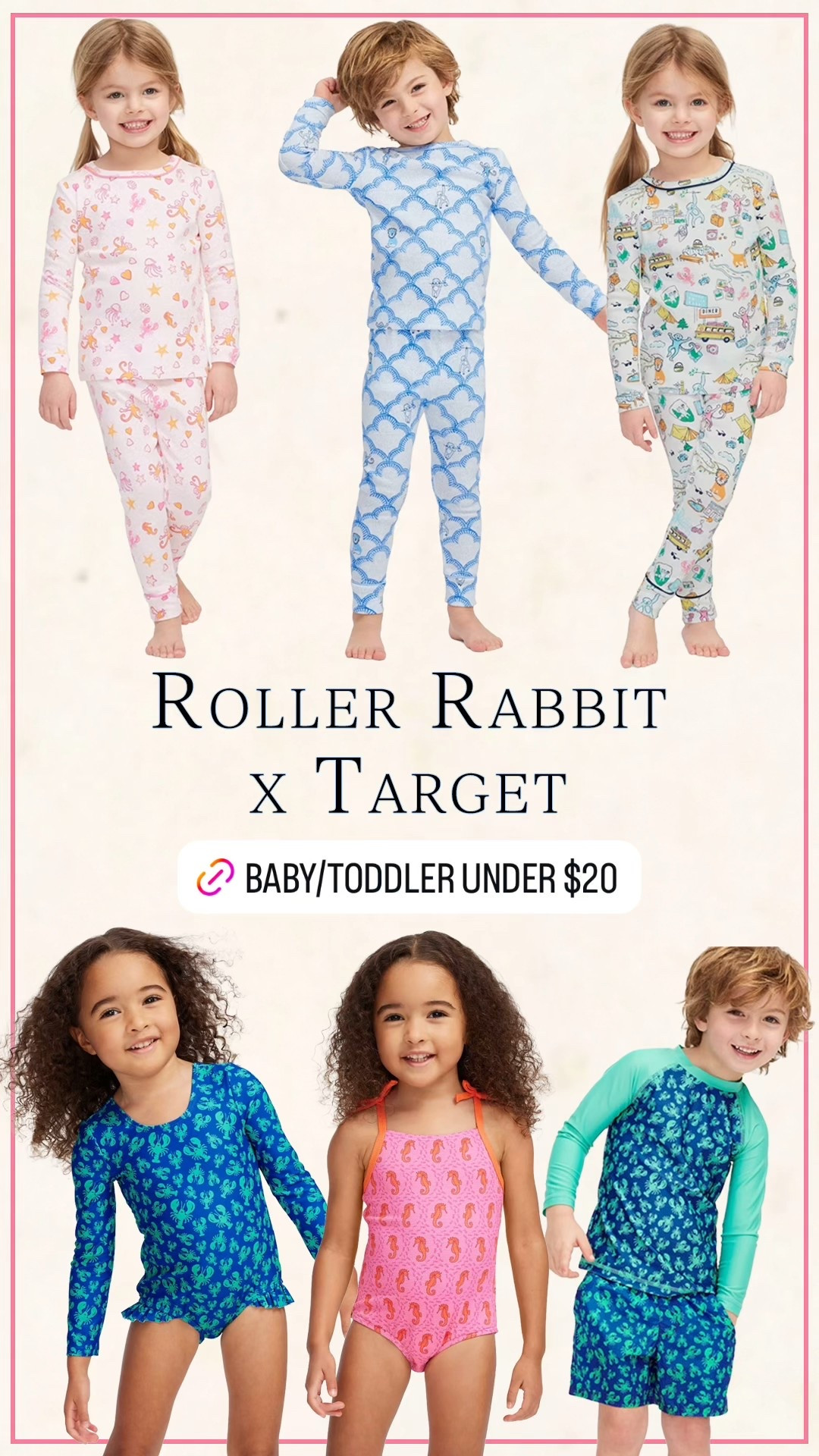 Roller Rabbit x Target collab!! Baby/toddler under $20