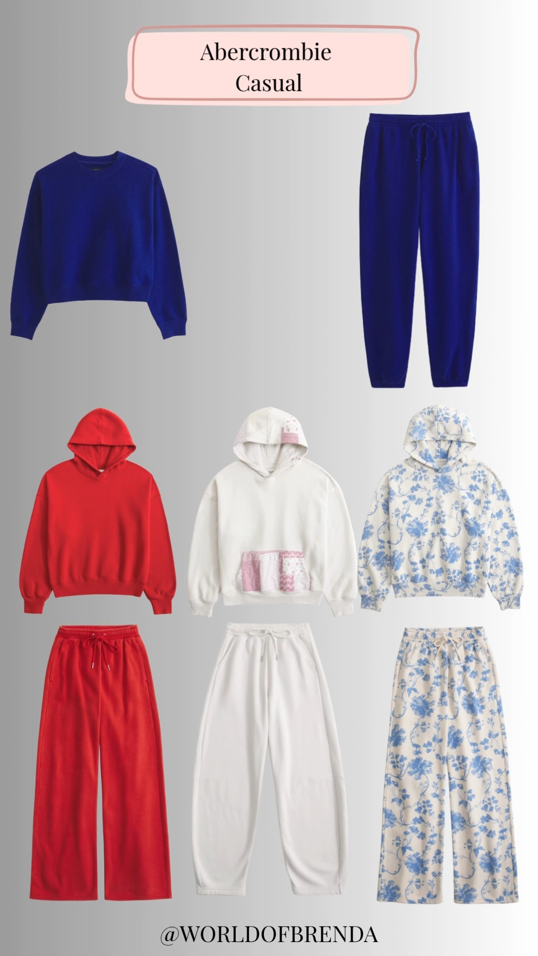 Abercrombie makes some of the coziest sweats out there!  With so many styles and colors to choose from its hard to pick just one.  

 #LTKSeasonal #LTKActive #LTKFindsUnder100