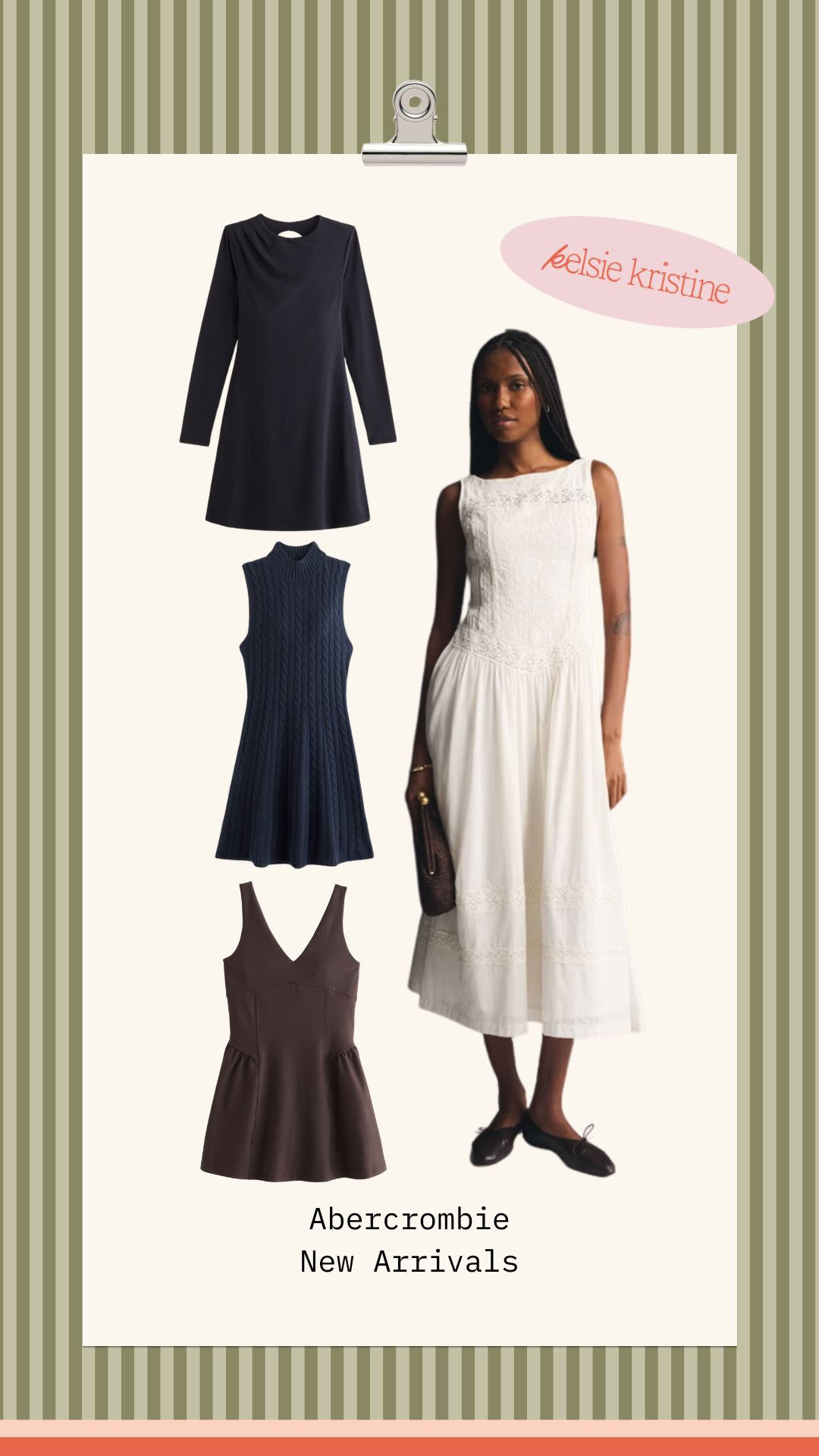Fall dresses are HERE 🍂🤎 These new Abercrombie arrivals are giving effortless, flattering, throw-it-on-and-go energy — perfect for moms who want to feel cute without overthinking it.

Abercrombie | A&F | Abercrombie New Arrivals | New Arrivals | Fall Dresses | Fall Dress | Midsize | Midsize Fashion | Midsize Style | Midsize Mom | Mom Style | Fall Style | Fall Fashion | Casual Dresses | Everyday Style | Teacher Style | Mom Fashion
 

 #LTKootd #LTKMidsize #LTKWorkwear