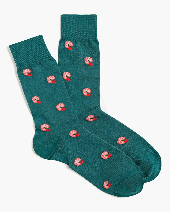 Shrimp cocktail socks | J.Crew Factory