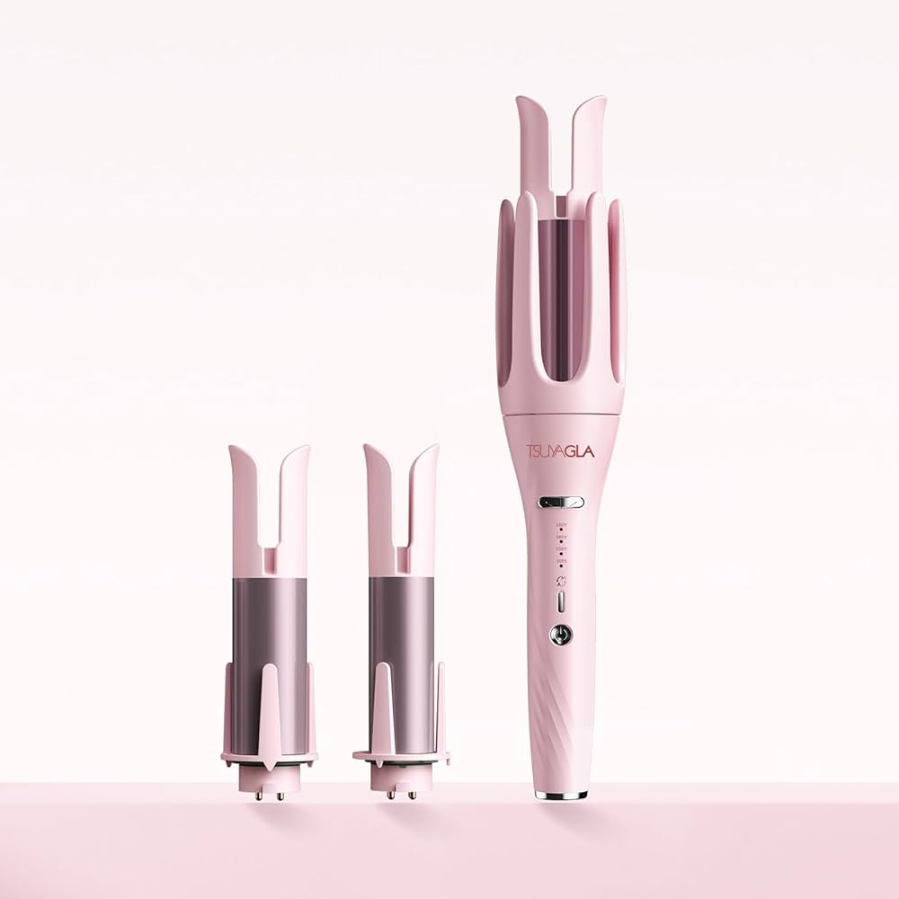 3 in 1 Automatic Curling Iron, Hair Curlers with 3 Curling Barrels (1" - 1.25" - 1.5"), Rotating ... | Amazon (US)