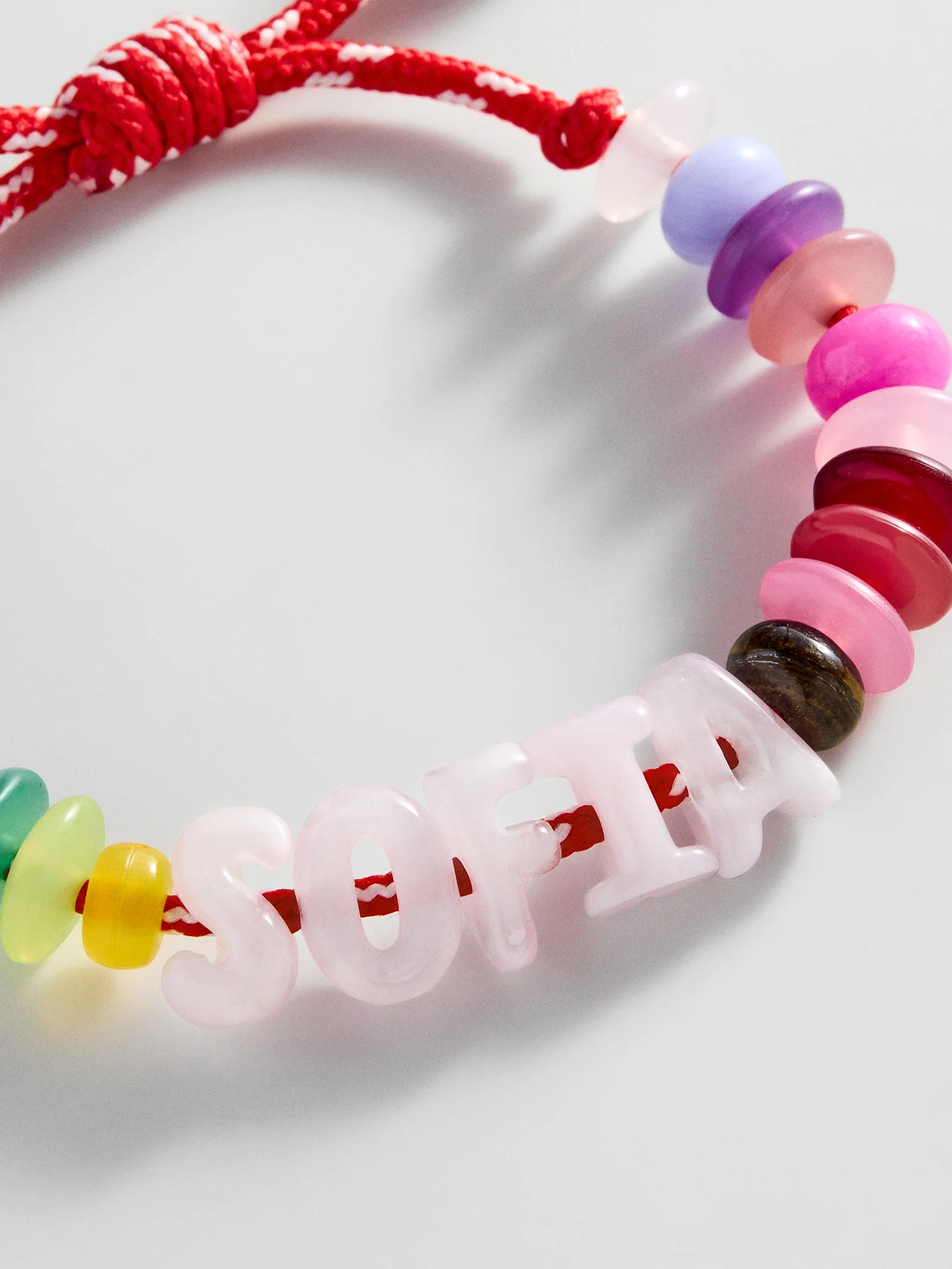 Wear Everywhere Waterproof Custom Bracelet - Light Multi/Pink | BaubleBar
