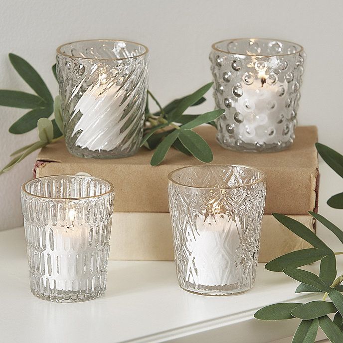 Elodie Votive Candle Holders in Blown Glass | Ballard Designs, Inc.