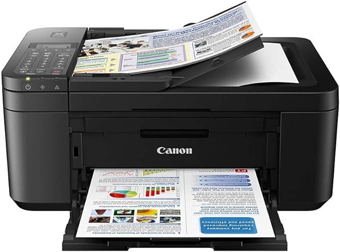 Canon PIXMA TR4520 Wireless All in One Photo Printer with Mobile Printing, Black, Works with Alex... | Amazon (US)