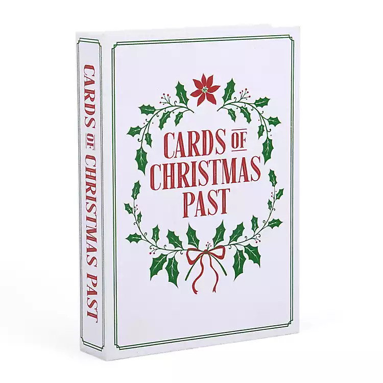 Cards of Christmas Past Book Box | Kirklands