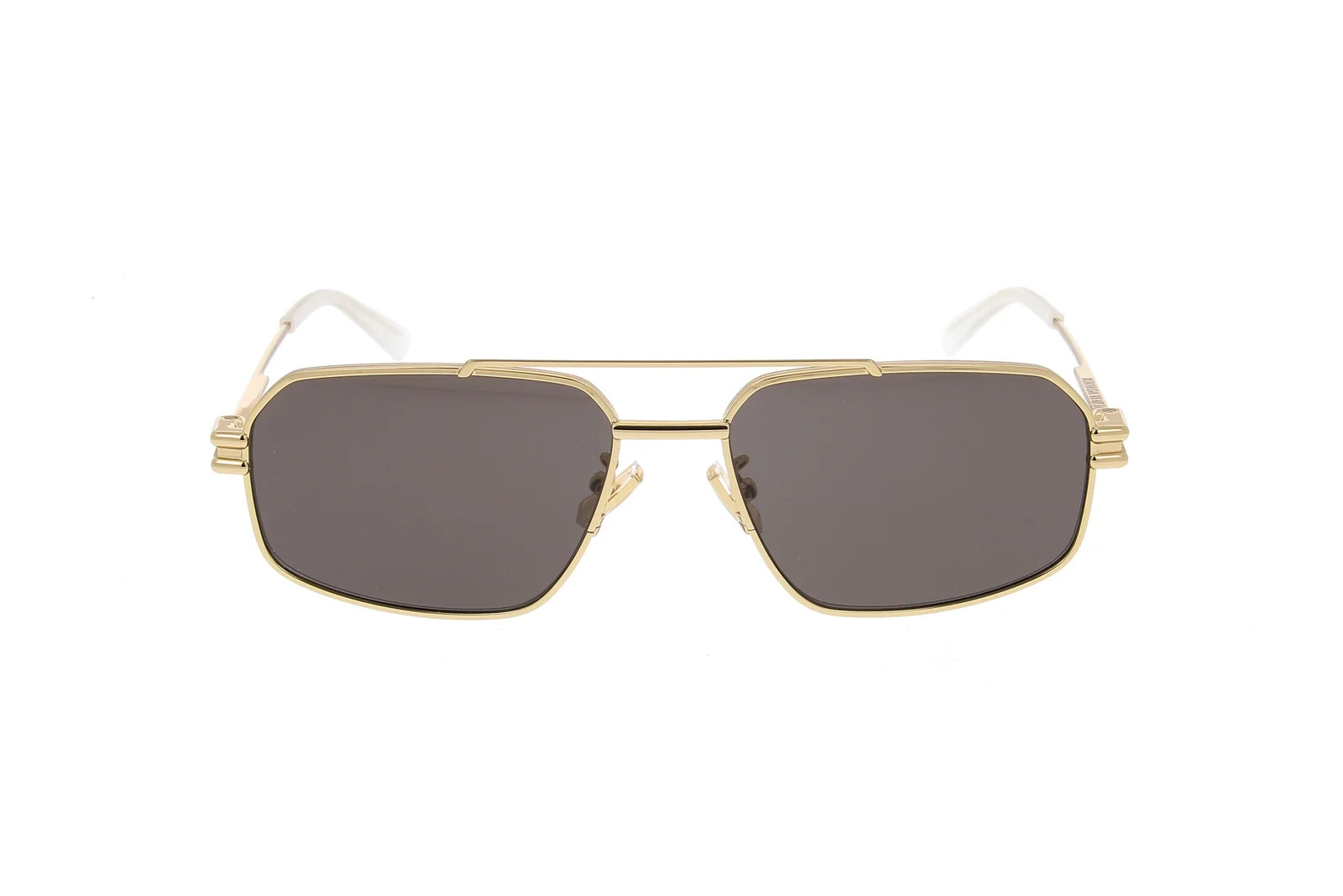 Bottega Veneta Eyewear Aviator Frame Sunglasses | Cettire Global
