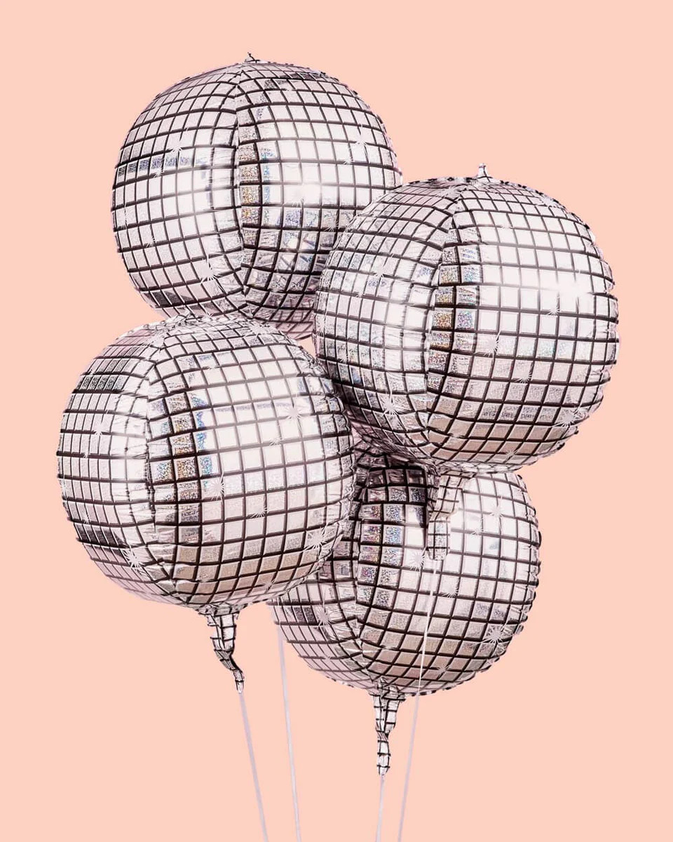 It's Disco, Baby! Balloons - 4pk | Pretty Day