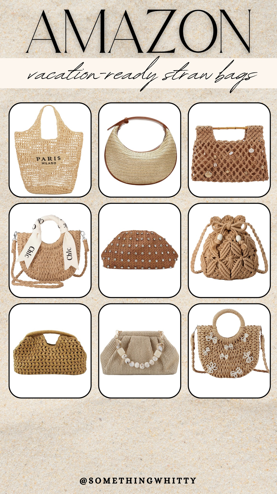 Ready for a summer vacation? Check out these stylish straw bags perfect for beach outings! #beachbag #amazonfinds #summerstyle #founditonamazon

#LTKSeasonal #LTKTravel