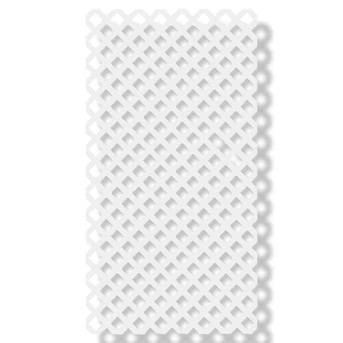 Style Selections 48-in x 8-ft White Vinyl Traditional Lattice | Lowe's