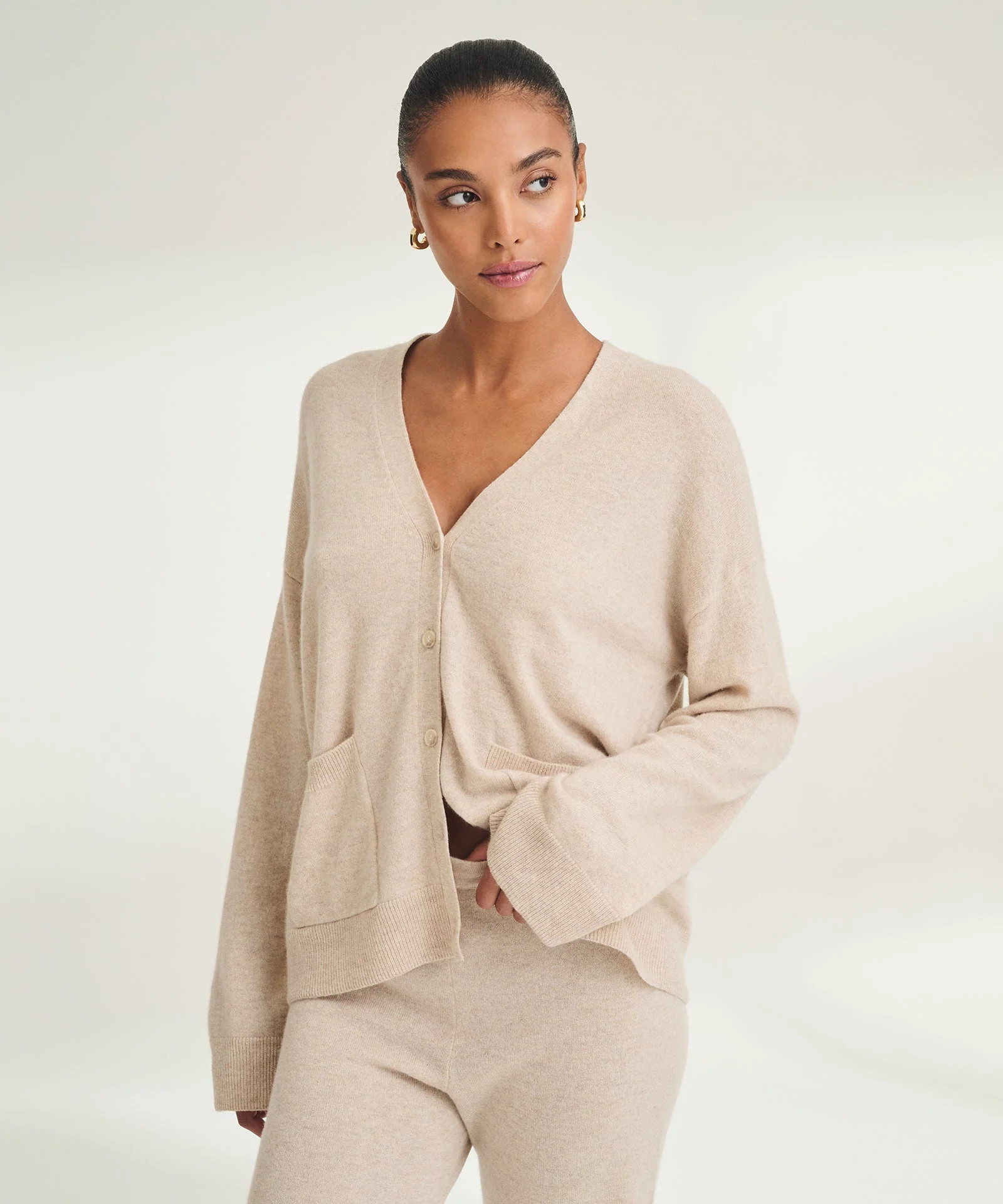 Signature Cashmere Boxy Cardigan | NAADAM