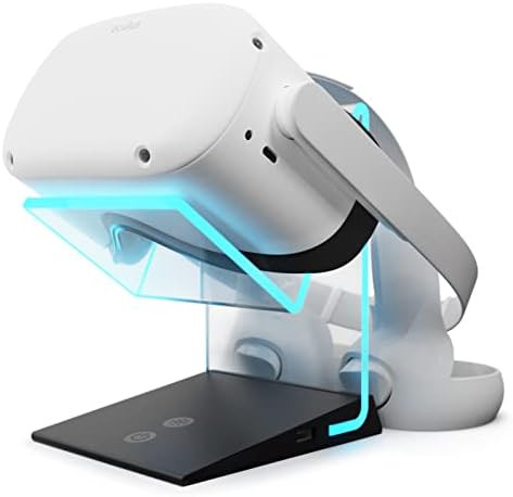 The Original Universal Illuminated RGB VR Charging Stand for Meta Quest Pro / 2 / 1, Oculus, HTC ... | Amazon (US)