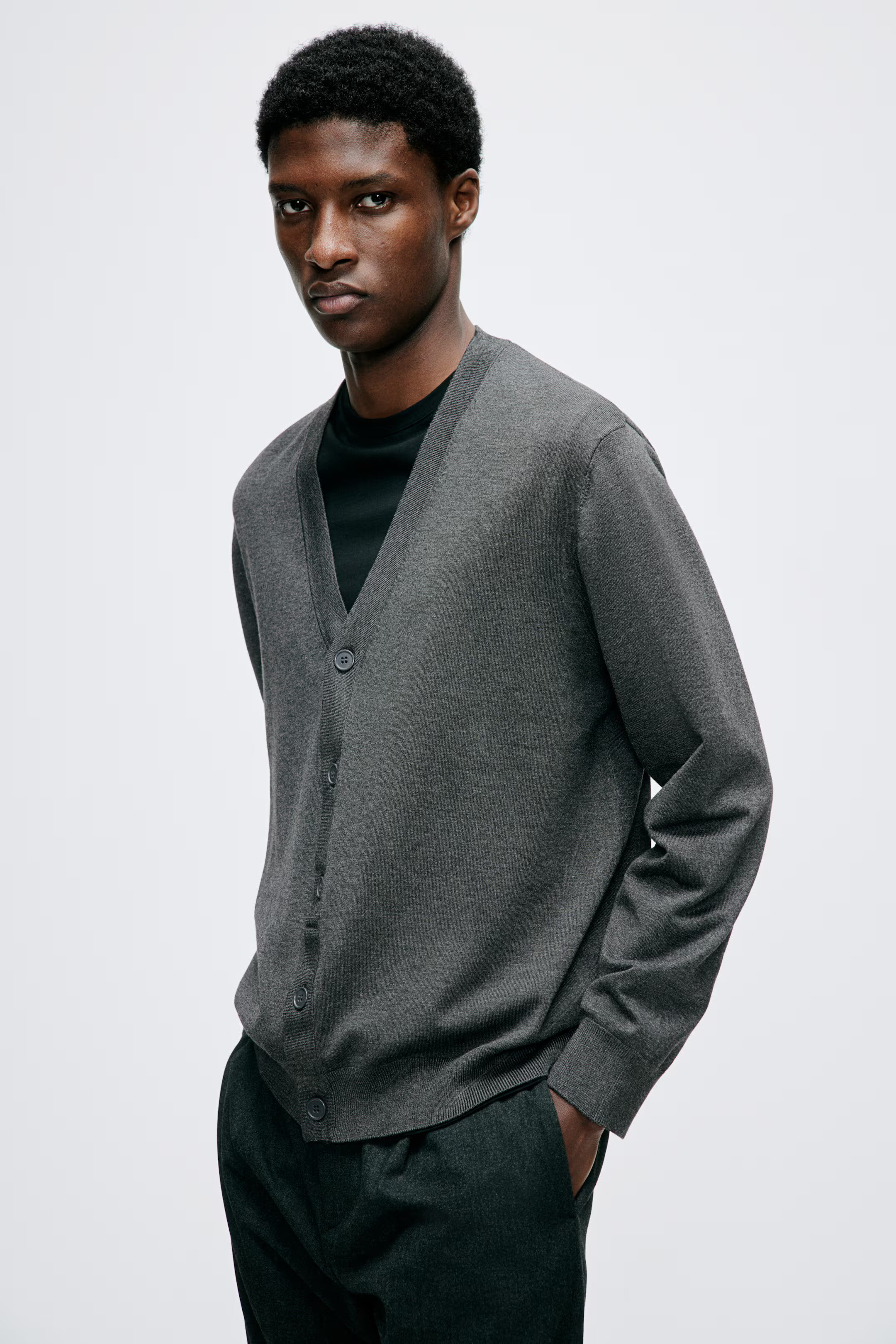 Regular Fit Fine-Knit Cardigan | H&M (US + CA)