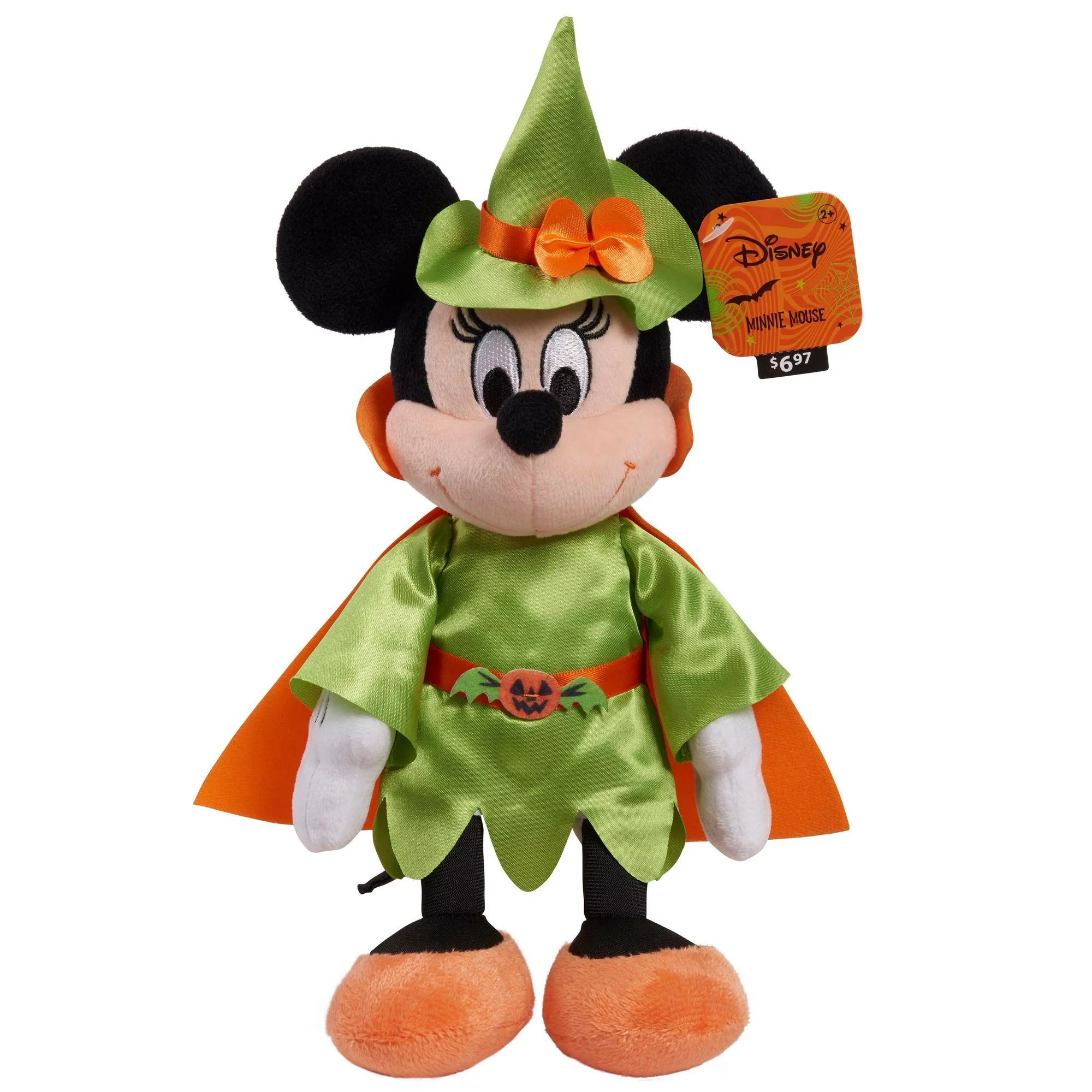 Disney Seasonal Halloween Minnie Mouse Small 10-inch Plushie Stuffed Animal, Kids Toys for Ages 2... | Walmart (US)