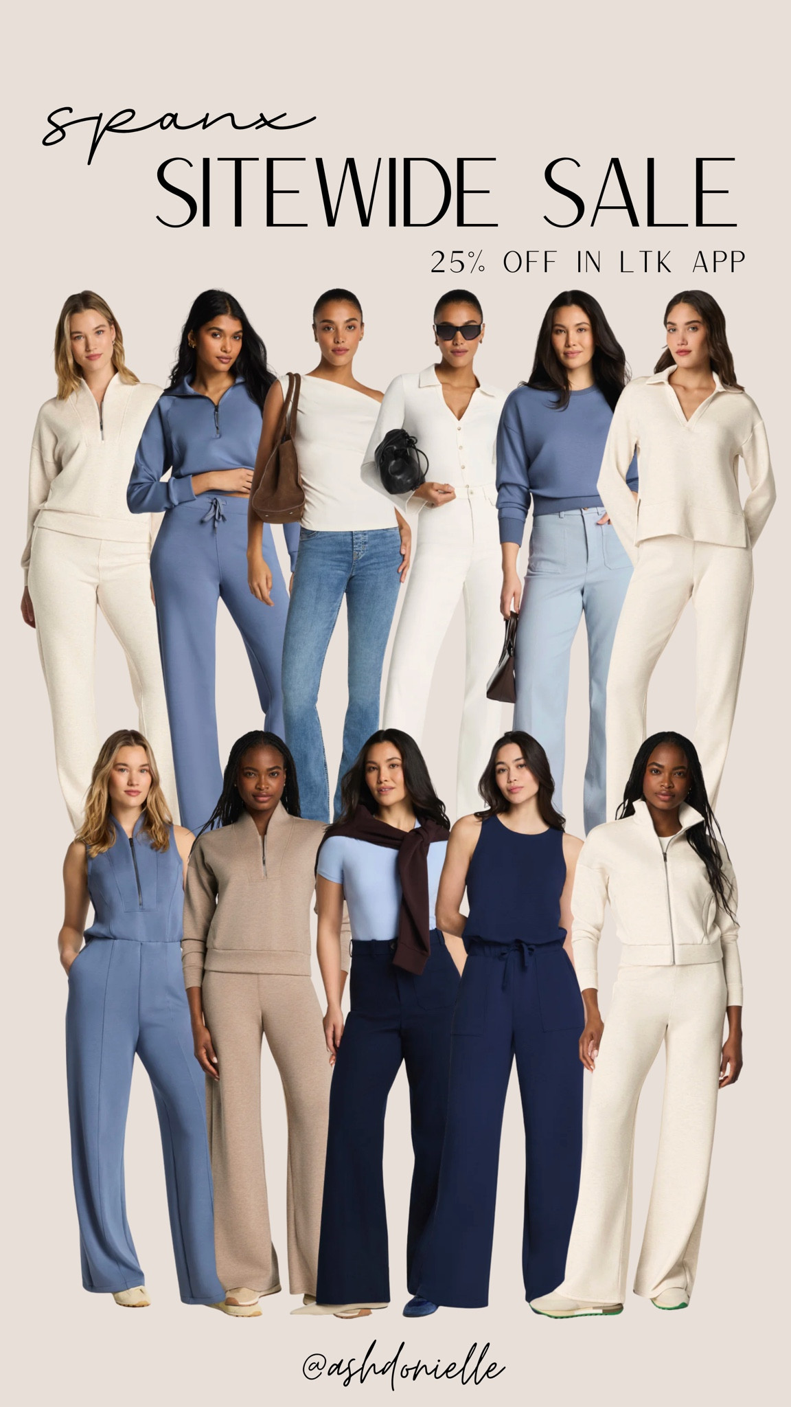 Spanx ltk sale 25% off

Seamless shapewear bodysuit
Tummy control shaping shorts
Sculpting high waist leggings
Smoothing shaping tank top
Ribbed lounge set outfit
Soft modal loungewear set
Relaxed knit lounge outfit
Buttery soft lounge pants
Cozy oversized sweatshirt set
Everyday comfy lounge set

#LTKSaleAlert #LTKootd #LTKActive