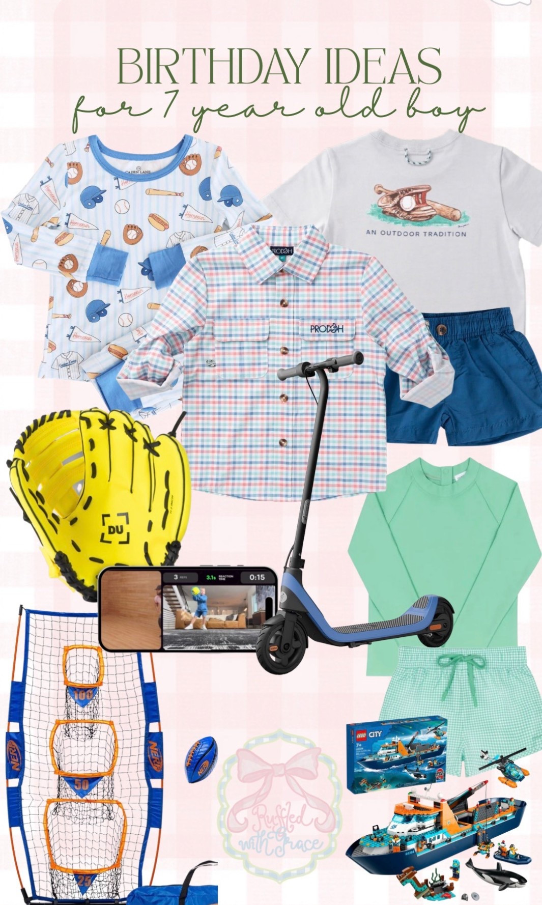 7 year old boy birthday gift ideas

Here is everything on my almost 7 year olds wishlists - a new scooter, Legos and some new clothes 

Birthday ideas for boys 

#LTKKids #LTKmomlife #LTKSaleAlert