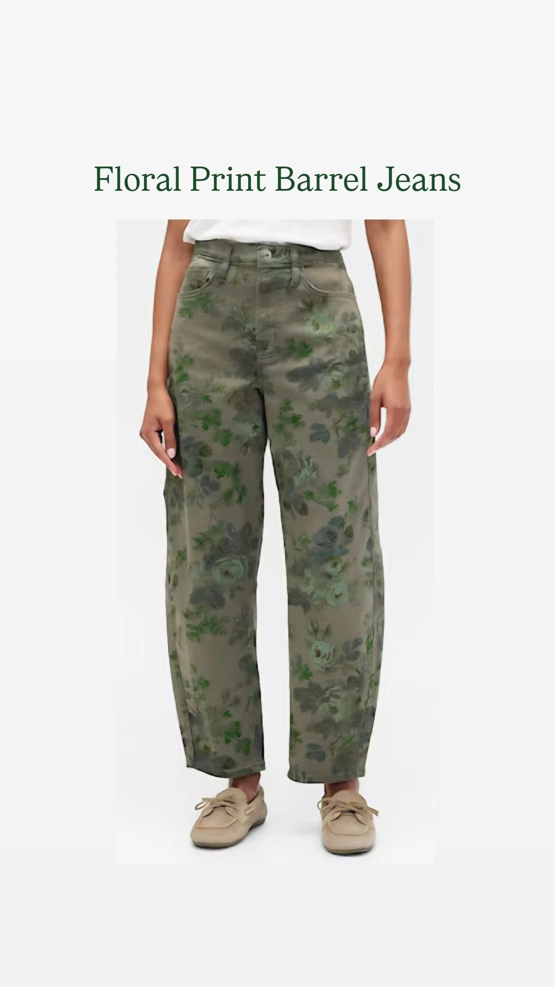 Gap jeans, barrel style denim, barrel jeans, floral print denim

#LTKSaleAlert #LTKFindsUnder100 #LTKOver40