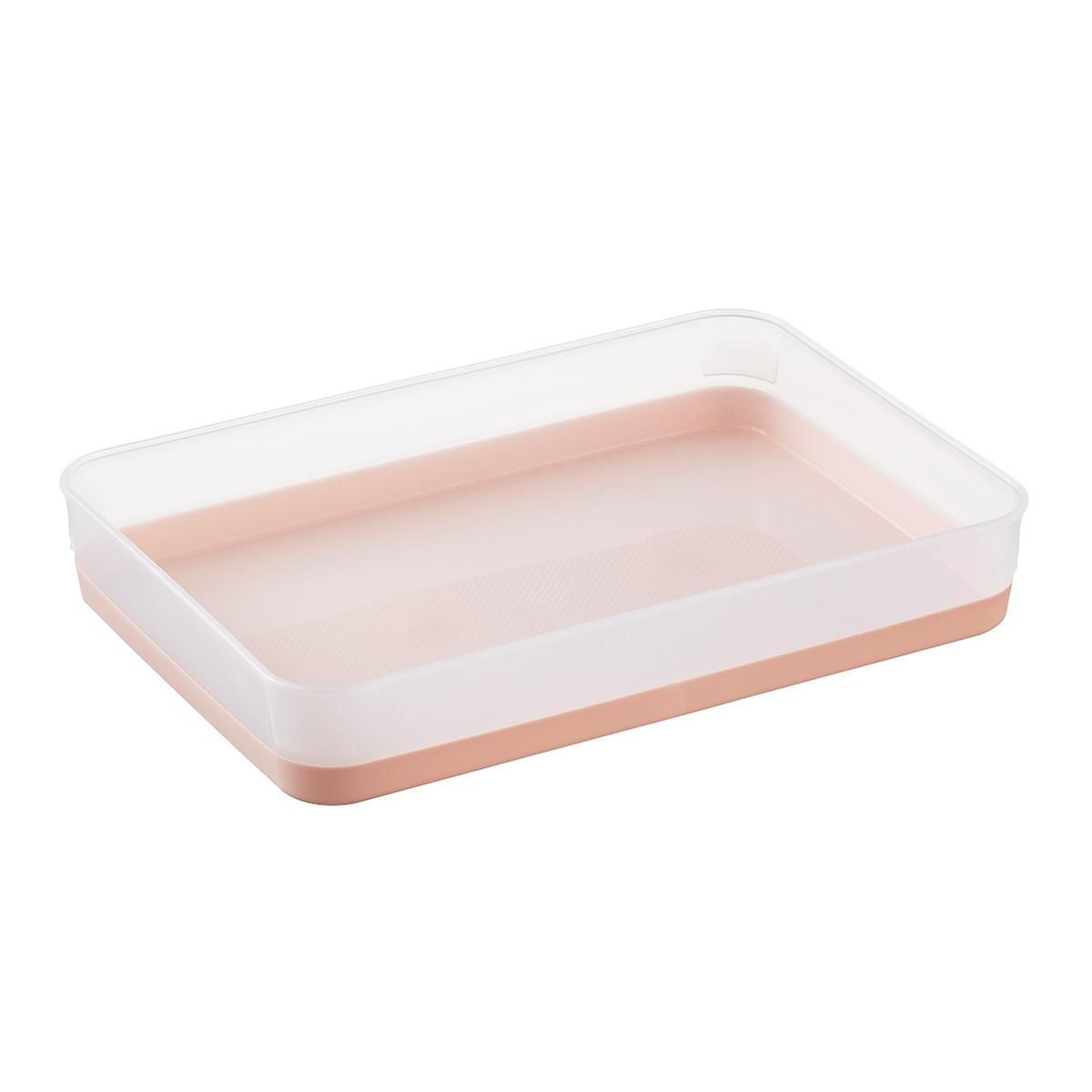 Blush Drawer Organizer Trays | The Container Store