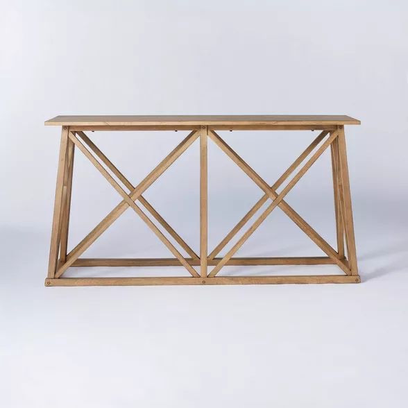 Copperton Wood X Base Console Table - Threshold™ designed with Studio McGee | Target