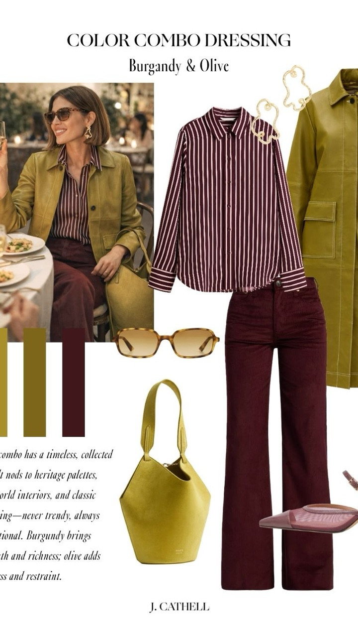 Cool color combinations that do all the work for you 🎨✨ From sky blue + champagne to grey + burgundy and rust + ivory, these pairings feel elevated, modern, and easy to wear. Perfect for refreshing your wardrobe with outfits that look styled and intentional—without overthinking it. Save this for color inspo and tap to shop each look. 

 #LTKStyle #ColorCombination #ColorInspo #ChicOutfits #ElevatedStyle #ModernWardrobe #NeutralStyle #StyledLooks #LTKFinds  

#LTKootd #LTKootd #LTKOver40