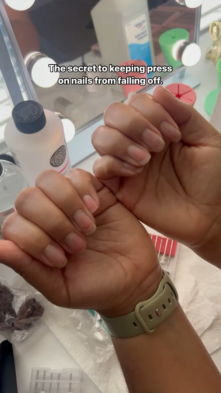 Press on nails, things needed to apply press on nails, DIY press on nails 

#LTKbeauty #LTKGiftGuide #LTKVideo