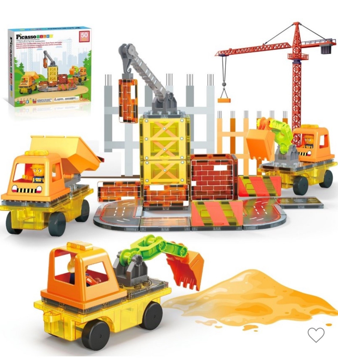 Construction magnatile set #stemtoys #screenfreeplay #constructiontoys

#LTKKids #LTKSaleAlert #LTKGiftGuide