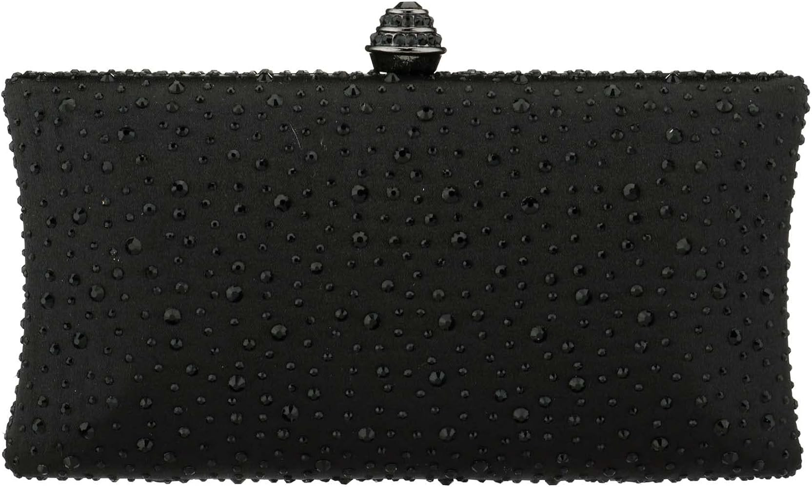 Women Handbags Rhinestone Party Prom Wedding Bride Evening Bags Crystal Party Clutches Bag (Black... | Amazon (US)