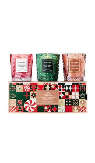 Voluspa Holiday 6.5oz Classic Candle Gift Set in Beauty: NA. | Revolve Clothing (Global)