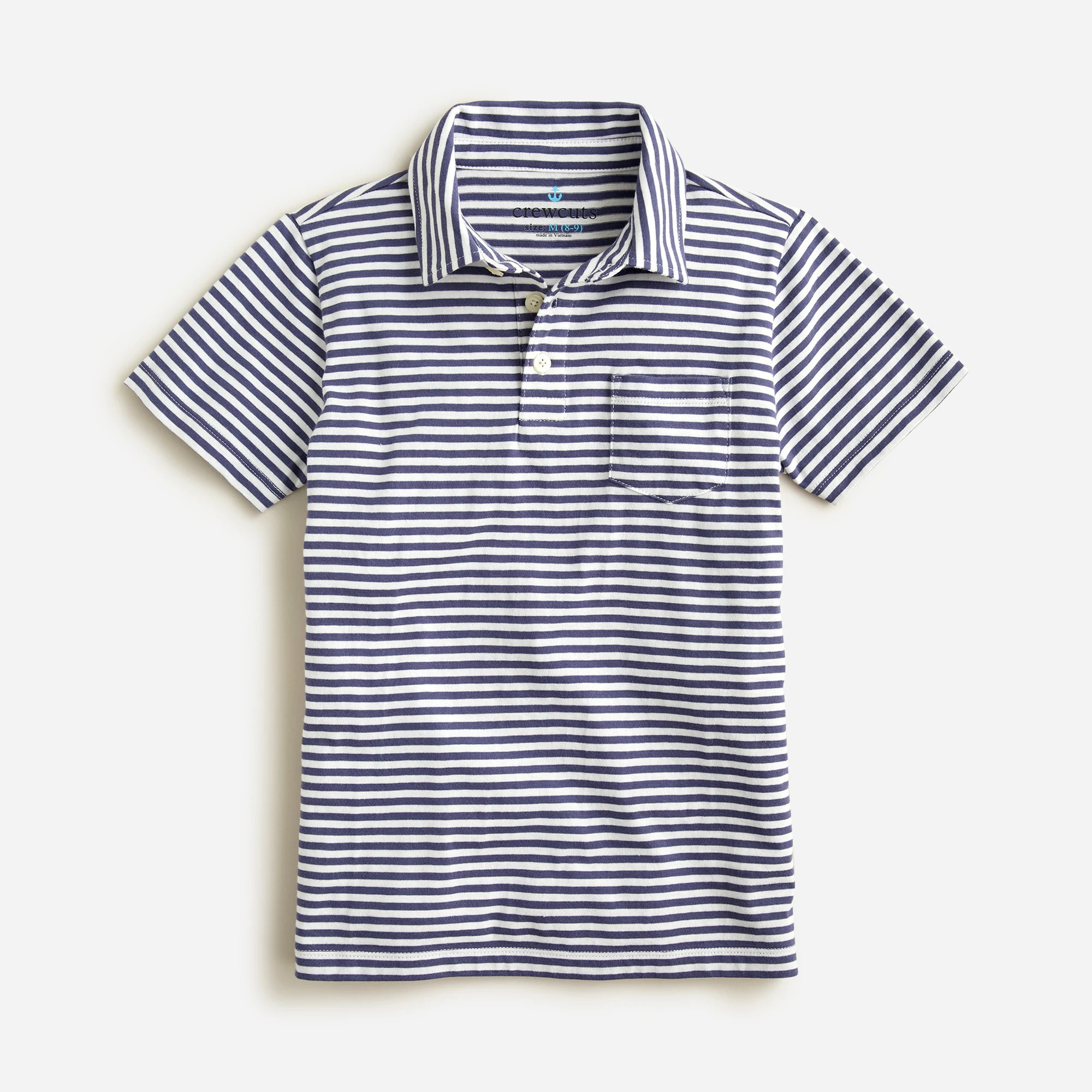 Kids' short-sleeve polo shirt in stripe | J. Crew US
