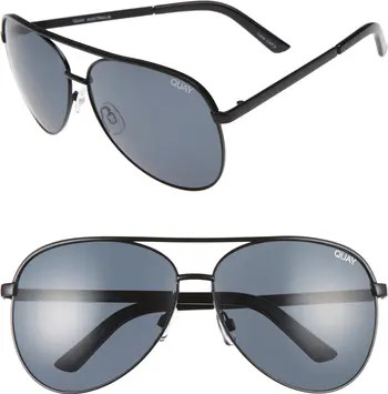 QUAY Australia Vivienne 64mm Aviator Sunglasses | Nordstromrack | Nordstrom Rack