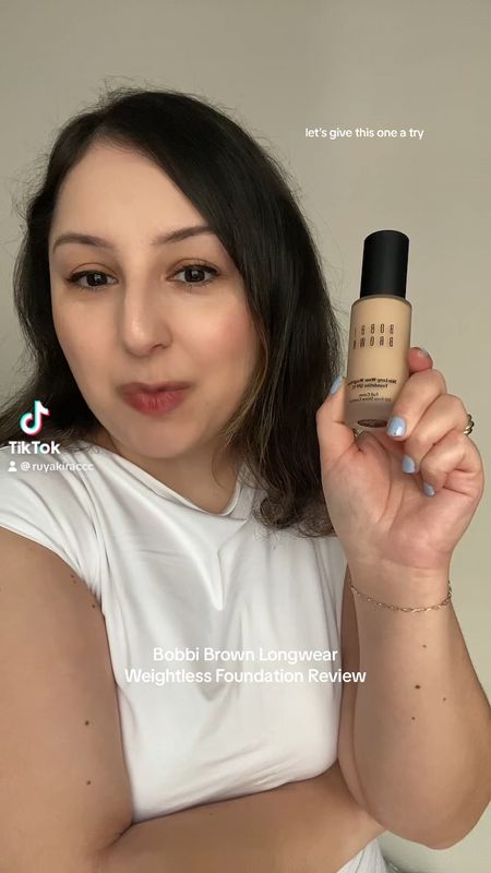 #BobbiBrown Weight Foundation Review: 8/10 - love how light it feels, almost like water on your skin. It has medium to high coverage (it’s buildable) and a natural, matte finish. Get this one if you need a light everyday foundation that feels like nothing on your skin 🤍 #foundation #workmakeup #everydaymakeup 

#LTKxSephora #LTKbeauty