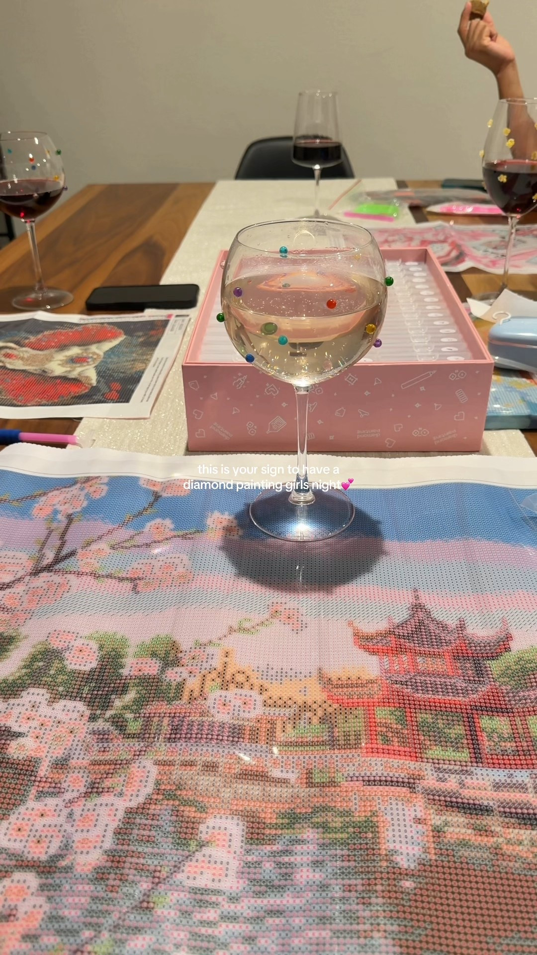 Diamond painting girls night 💎
