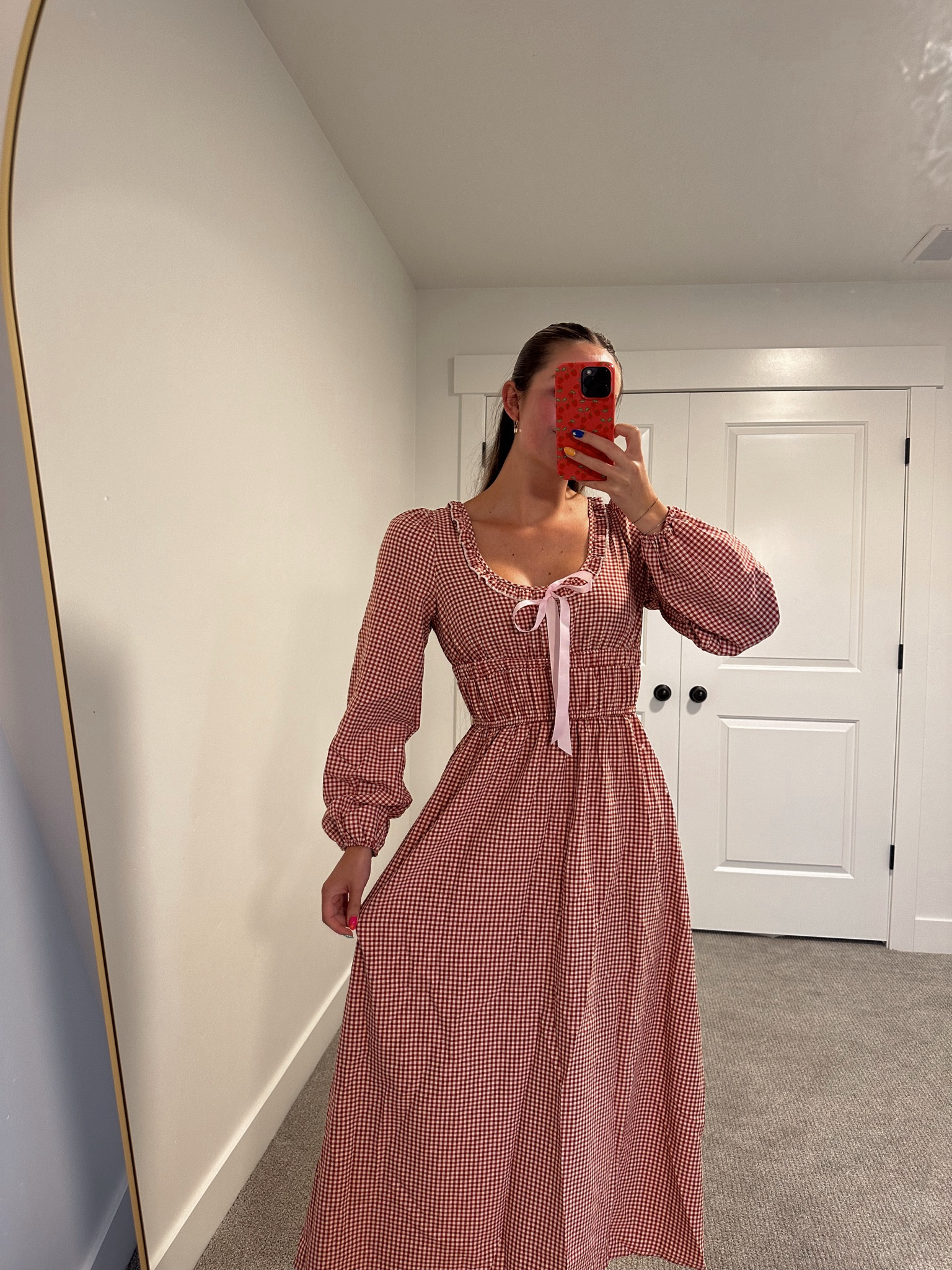 this Damson Madder dress look alike is soooo perfect 😍 $18 VS $168?? 
it’s a fraction of the cost and such a cute fall dress!
I’m wearing a size small!! 

#LTKbeauty #LTKstyletip #LTKSeasonal