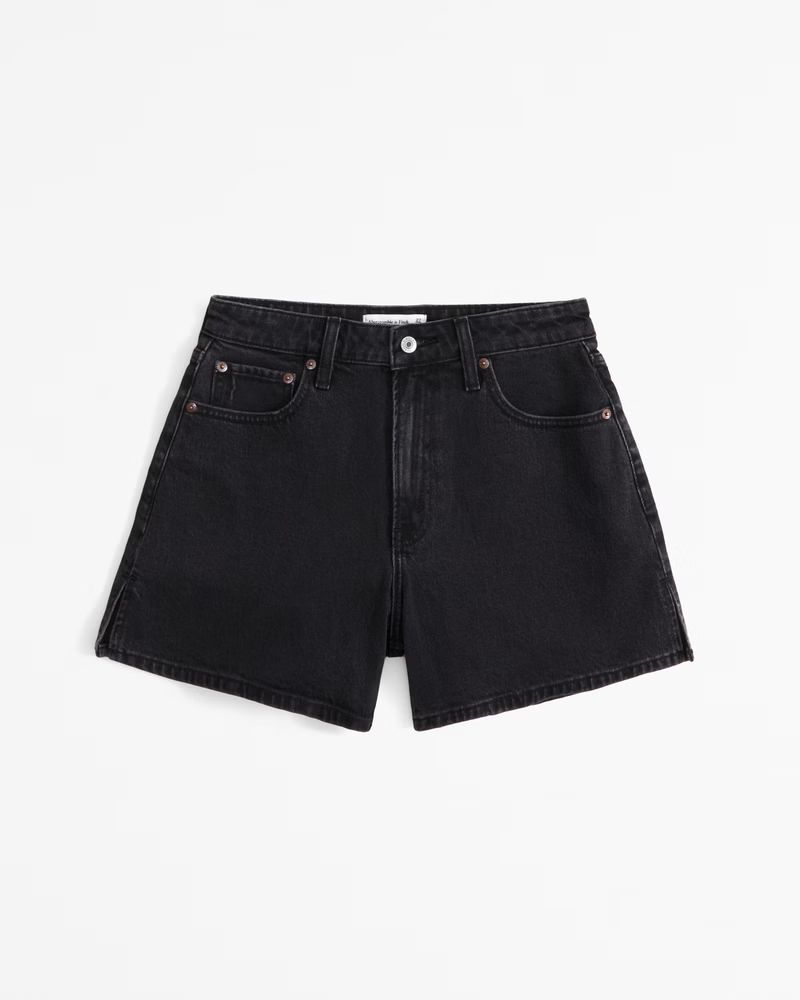 Curve Love High Rise Dad Short | Abercrombie & Fitch (US)