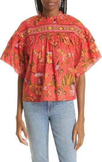 FARM Rio Secret Garden Blouse | Nordstrom | Nordstrom