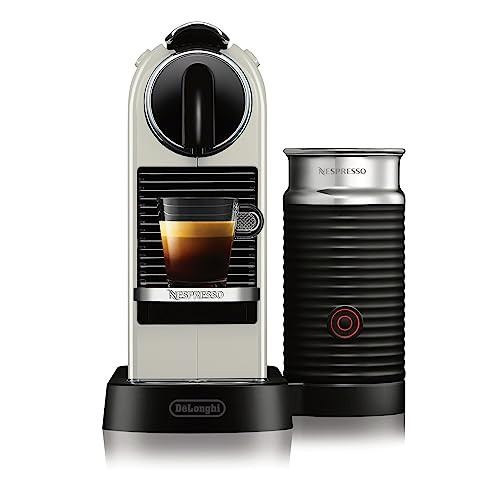 Nespresso CitiZ Coffee and Espresso Machine by De'Longhi with Milk Frother, White | Amazon (US)