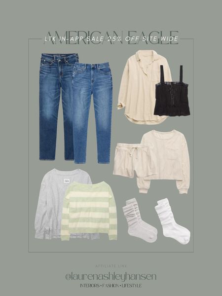 The last day to shop American Eagle and Aerie at 25% off site wide! Be sure to shop through the LTK app and apply the coupon code to receive the discount. I love these finds for the winter to spring transition! 

#LTKSpringSale #LTKstyletip #LTKsalealert