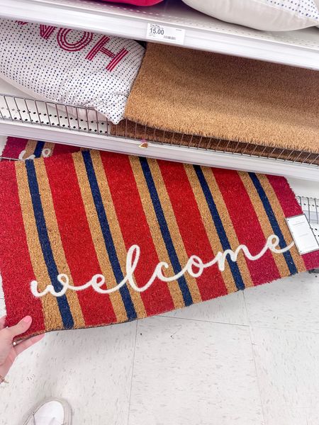 Welcome doormat!! So cute! Lots of fun new items @ Target!!

#LTKhome #LTKstyletip #LTKFind