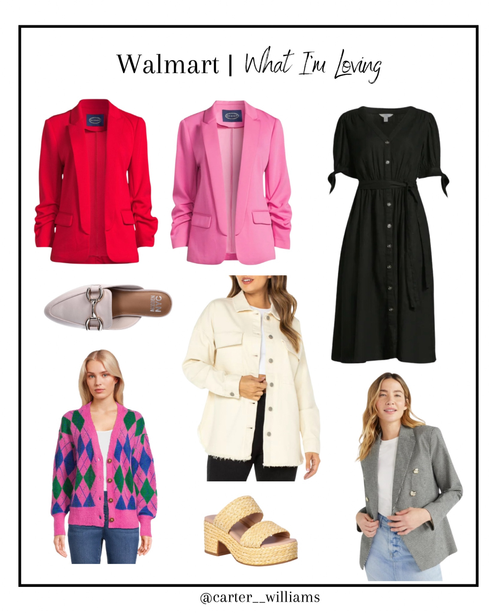 Walmart new arrivals for spring & Valentine’s Day 💕



Walmart | Walmart fashion | work wear | blazer | midi dress | midi skirt | silk skirt| shacket | sweater | spring transition 

#LTKstyletip #LTKMostLoved #LTKfindsunder50