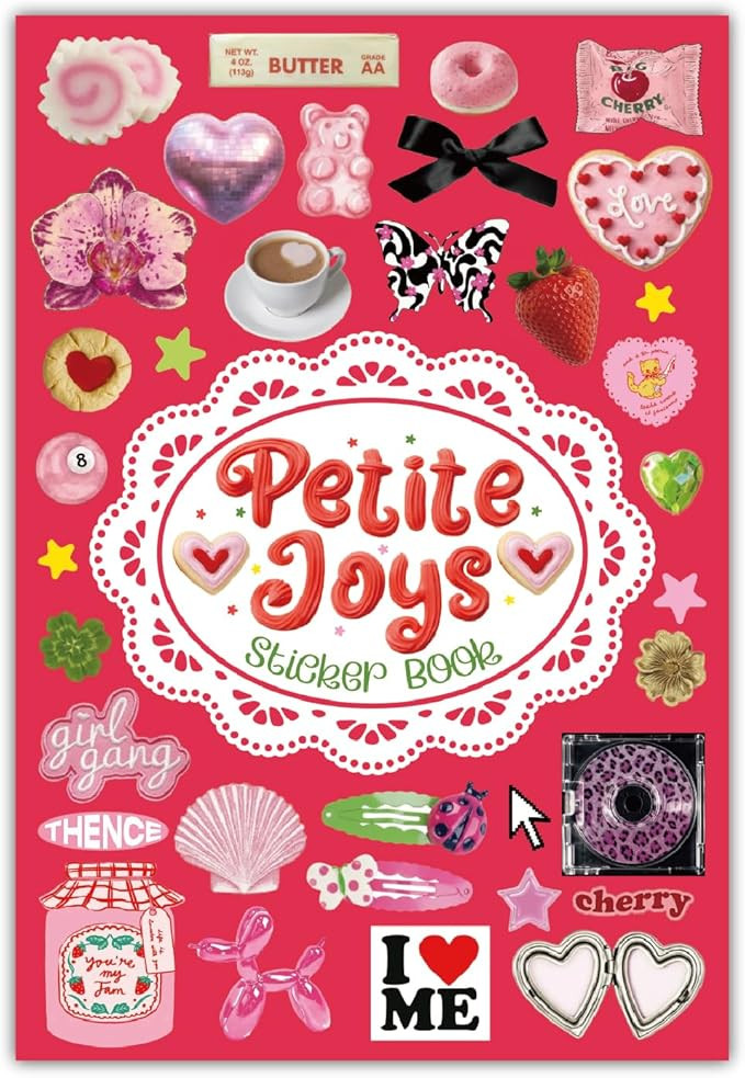 PRSTINCOL Sweetheart Vintage Style Sticker Book, 30 Pages of Aesthetic Stickers for Journaling Ad... | Amazon (US)